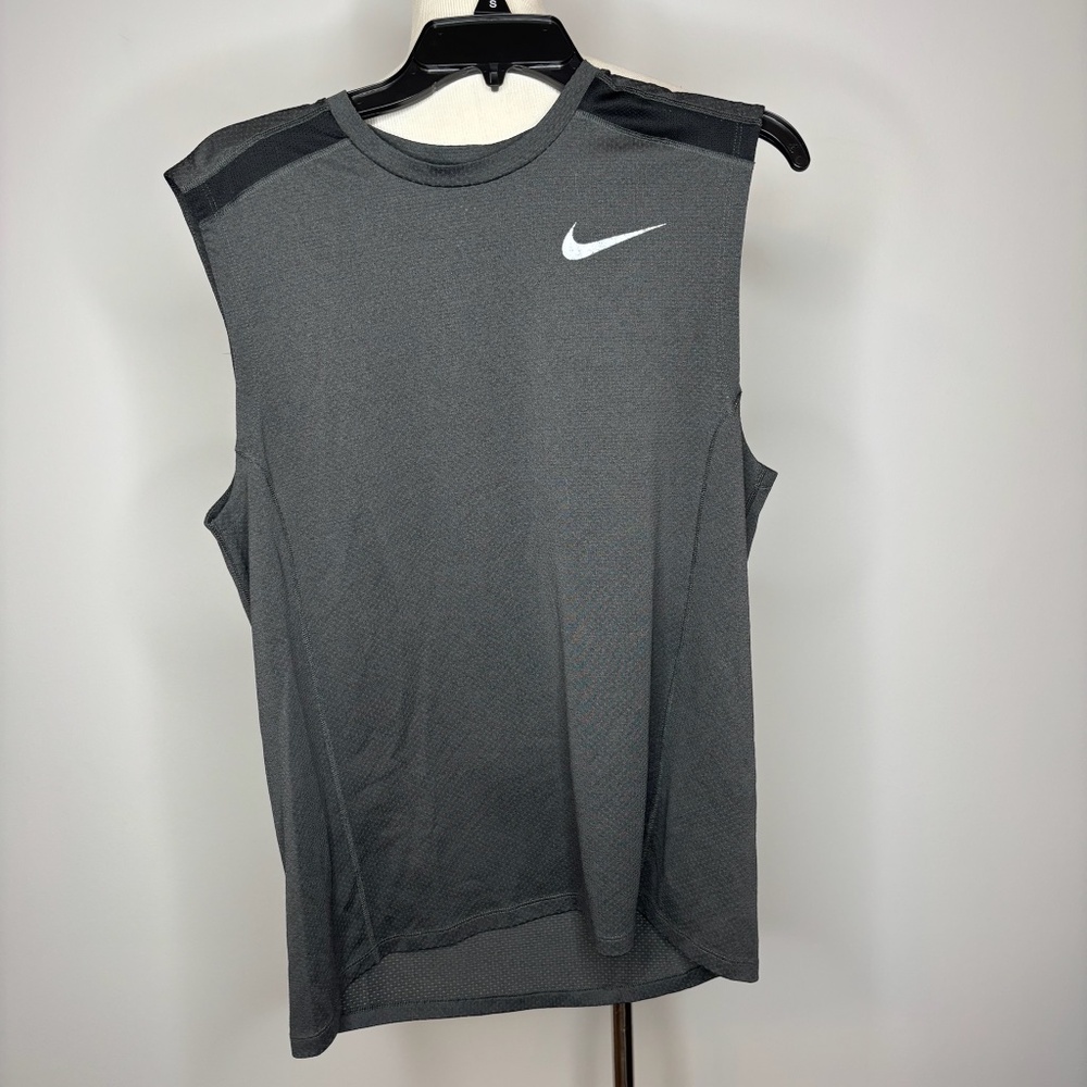 Nike- Grey Dri-Fit Running Tank Top